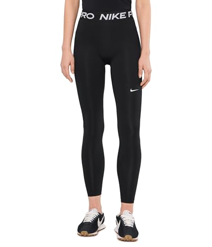 Image of Nike Womens Pro Mid-Rise Full-Length Leggings
