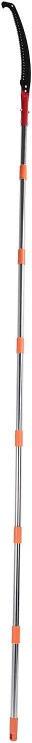 Adjustable Pole Saw, Manual Pole Saws Long Handle Pruning Saw Yard Extendable Tree Trimmer with Secure Blades for High Branches Trimming Gardening Tools Adjustable,