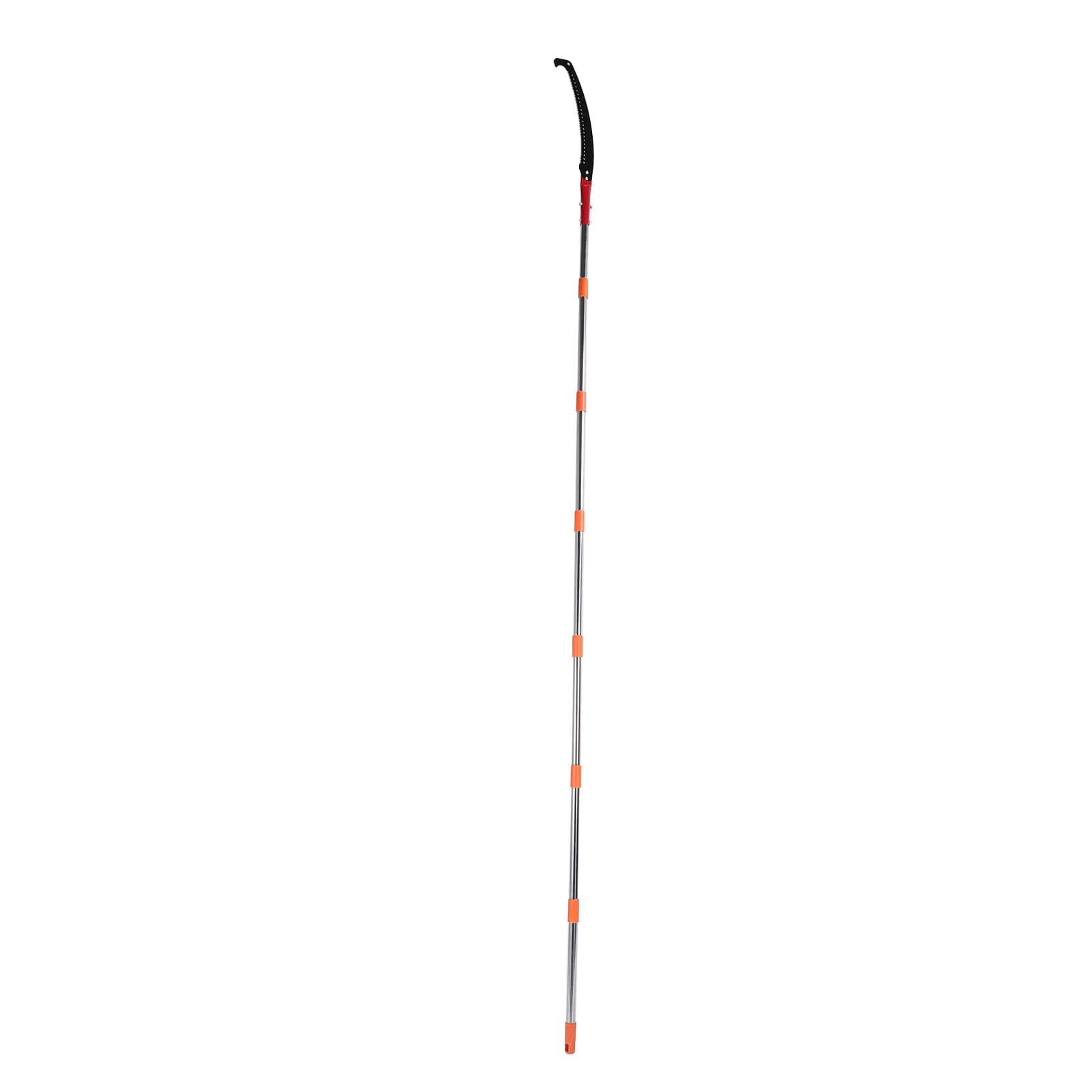 Cryfokt Sierra de Pértiga Extensible para Podar árboles Diseño Duradero de Acero Inoxidable para Jardineros y Propietarios de Viviendas
