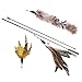 Luxury Feather Wand for Cats (Includes Two Additional Refills)