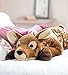 Plow & Hearth 90268 Fuzzy Spotted Fawn Body Pillow, 1 Count (Pack of 1), Light Brown