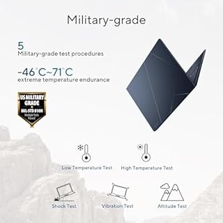 ASUS ZenBook 14 Laptop (2025), 14” WUXGA OLED Touch, AI, Intel Core Ultra 5 225H CPU, Intel Arc, 16GB RAM, 512GB SSD, Wi-Fi 7, Windows 11 Home, Ponder Blue, UX3405CA-DS51T-CA