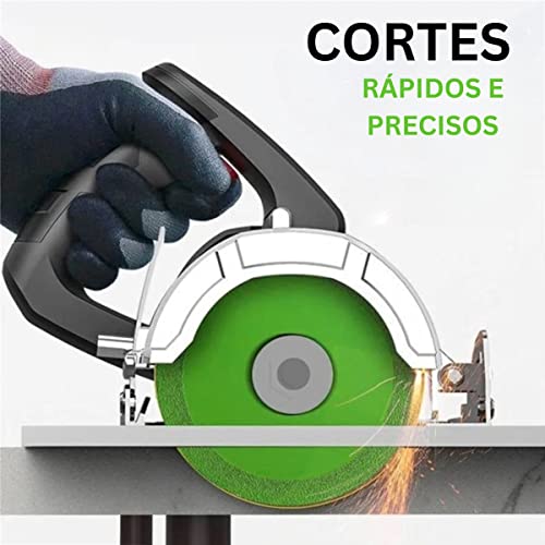 Disco de diamante para corte e polimento de vidro com lâmina ultrafina