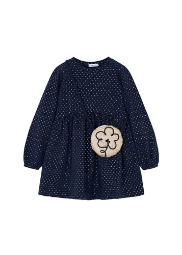 Mayoral Vestido Felpa Bolso para niña 7 años (122cm)