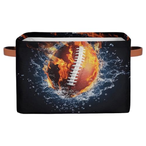 Foldable Fabric Closet Storage Cubes with Handles – 2-Pack