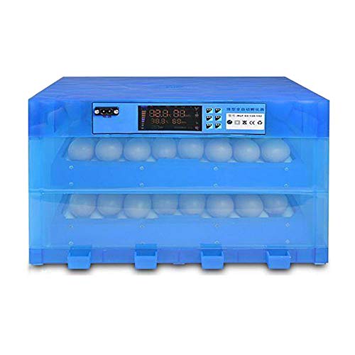 ZFF 128 Egg Incubators Automatic Turning Temperature Humidity Control Poultry Hatcher Hatching Poultry Chicken Duck Goose Dove Quail