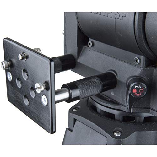 Image of Kupo Assistant's Front Box Mount for Fluid Heads, with Twist-Lock Pins and Spring Locking Mechanism for Secure Front Box Attachment (KG047611)