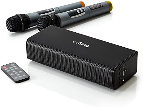 M200 - Bluetooth Microphone with Speaker - Karaoke Machine with Bluetooth Microphone - Karaoke Speaker for Adults - Wireless Portable PA System - Karoke System Set for Party (M200)