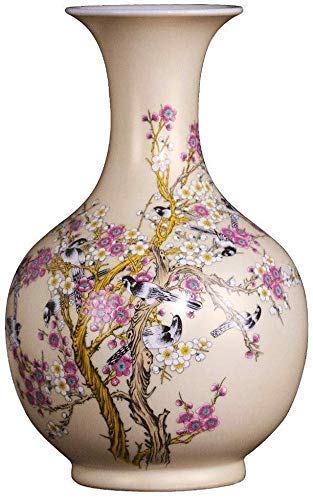 Vase en céramique vintage MU pour décoration de maison et bureau, grand format 36 x 23 cm