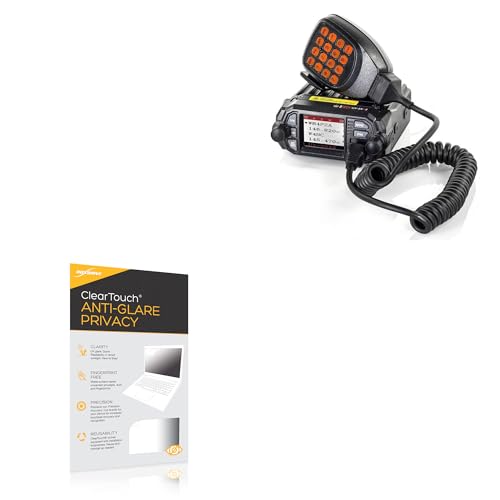 BoxWave Screen Protector Compatible with Btech UV-25X2 - ClearTouch Anti-Glare Privacy (2-Pack), Privacy Screen Protector Flexible Film Anti-Glare