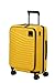Samsonite Intuo - Hard Case Carry on Luggage 55 x 40 x 23/26 cm - Expandable Cabin Trolley with Front Pocket, for EasyJet & Most Airlines, 42/48 L, Yellow (Citrus)