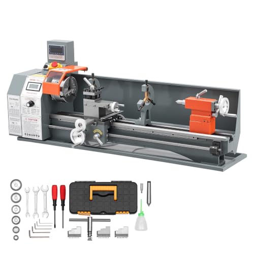 VEVOR 10x30 Metal Lathe with 2-Axis DRO