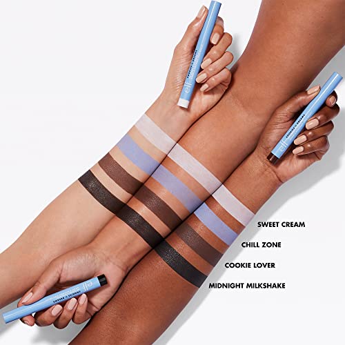 E.l.f. Cookies 'N Dreams No Budge Shadow Stick, Longwear, Smudge-Proof Eyeshadow With Built-In Sharpener, Limited Edition Shade, Chill Zone #TOP2