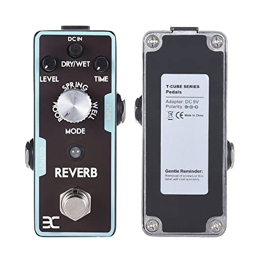 Effecteur reverb HUIOP avec boîtier robuste et True Bypass - 5