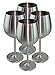 MagJo Stainless Steel Wine Glasses- Highest Quality Stainless Steel (4)