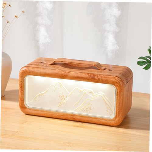 Mini diffuseur air portable style montagne, le cadeau bien-être idéal