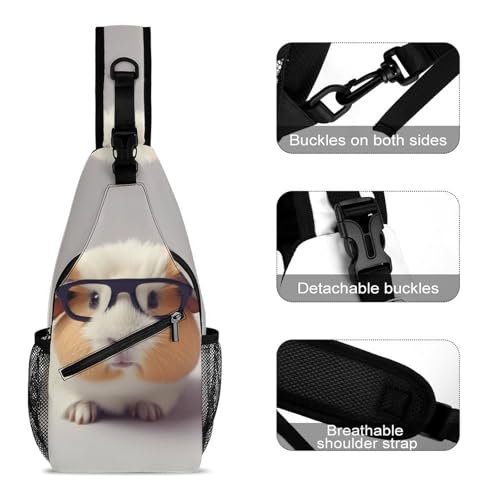 Bolso de pecho estilo bandolera para senderismo miniatura 3