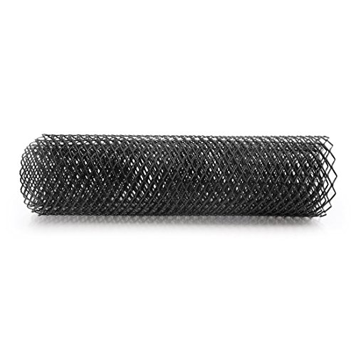 Uxcell 40X13 Inch Car Grille Mesh Aluminum Alloy Sheet Grid Universal Bumper Rhombic Hole 10X20Mm Black #TOP5