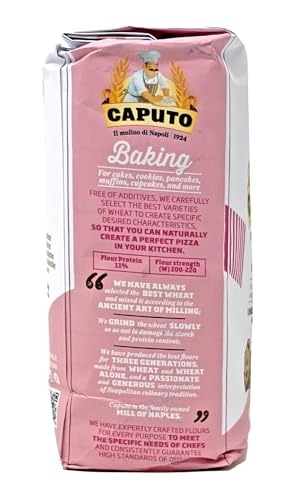 Antimo Caputo Baking (Pasticceria Pastry) 00 Flour 2.2 Pound Bag - For Desserts & Shortbreads - From Italy Type 00 Wheat - Thumbnail 4