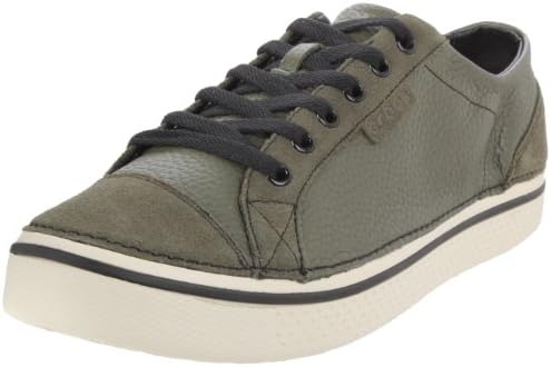 Crocs Men's Hover Lace-Up Leather Sneaker