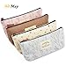 Produktbild Weimay 4 Stück Multifunktional Pastoral Leinwand Pen Tasche Bleistift Tasche mit Reißverschluss
