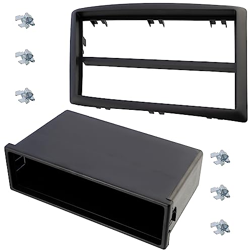Adaptateur 2 ISO Renault Megane II - Cadre autoradio AERZETIX C11135