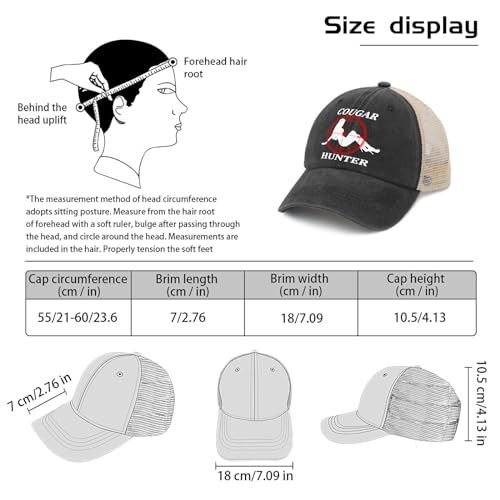 Gorra Trucker Cougar Hunter para Hombre miniatura 4