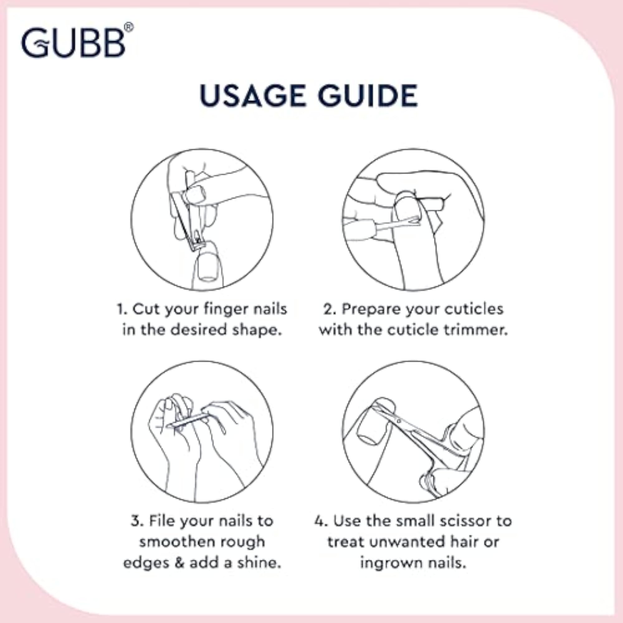 5-Piece Manicure Kit for Perfect Nails
