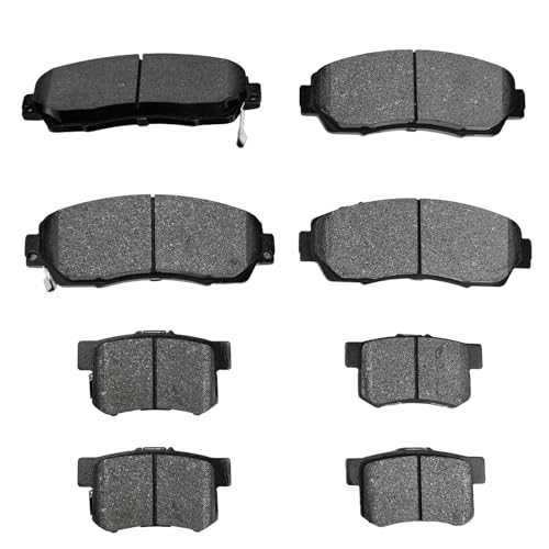 Image of Brake Pads Fit For 2012-2016 Honda CR-V AWD Models,12-15 crosstour | D1521 D1086 Front Rear for 2012-2016 Honda CR-V AWD Models, 2012-2015 Honda crosstour