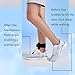 Misorita AFO Foot Drop Brace for Walking 2026 Upgraded - Soft Strap with Hard Shell, Reinforced Snap-Fit Lock, Support for Mild Foot Dragging, Tripping, Abnormal Posture, Black