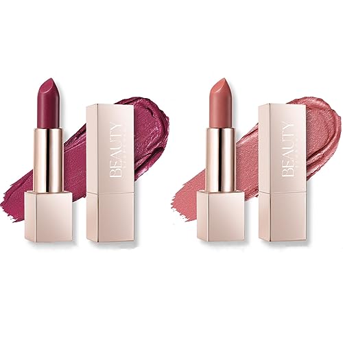 Beauty Searcher���^���b�N�V���C�����b�v�X�e�B�b�N, �ێ����ʂ̍����N���[�~�[�ȃt�H�[�~�����̃��b�v�J���[, ���Y���E���B�[�K��, �t���}�b�g�Ȏd�オ��̊��炩�ȃt���J�o���b�W���b�v�X�e�B�b�N (2PCS(#02+#05))