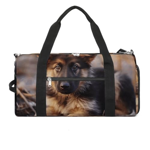 Sac de sport berger allemand à fermeture éclair pour organiser vos vêtements