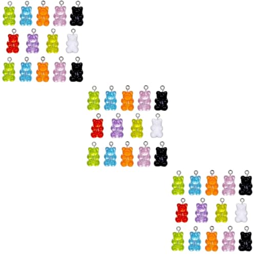 Pendentifs résine colorés HOMSFOU pour création bijoux DIY et colliers originaux