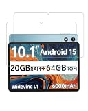 BOVUGAC [2 Pack] for SVITOO Tab 10.1 GMS Certified 1027C1 10.1 Inch Tempered Glass Film, Screen Protector for GMS Certified 1027C1 10.1" Tablet Anti-Scratch & Sensitive & 9H Hardness.