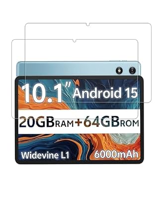 BOVUGAC [2 Pack] for SVITOO Tab 10.1 GMS Certified 1027C1 10.1 Inch Tempered Glass Film, Screen Protector for GMS Certified 1027C1 10.1" Tablet Anti-Scratch & Sensitive & 9H Hardness.