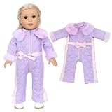 Facile à mettre et à enlever : l'ensemble de poupée tendance a une certaine élasticité, il est facile à mettre et à enlever, facile à manœuvrer pour votre enfant, vous pouvez facilement habiller votre poupée.