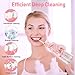 Water Dental Flosser Pick for Teeth,Grinest Cordless Water Dental pik Teeth Cleaner 7 Modes Rechargeable Oral Irrigator Portable IPX7 Waterproof Tooth flossing Cleaning for Home Travel-Pink