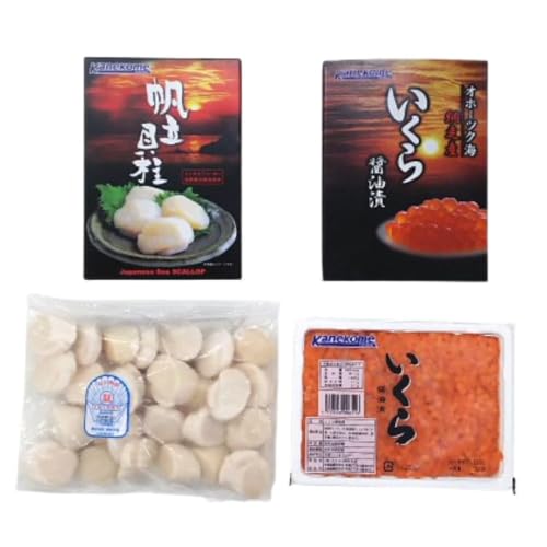 [網走産]帆立とイクラの詰合せ 北海道 網走市