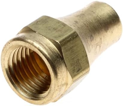 nobrandname G60675-0012 Female SAE 45 Flare Nut - Short (SAE Flare)