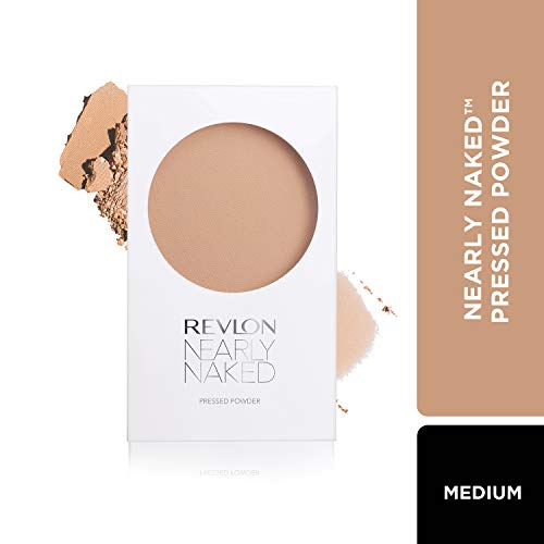 Image of REVLON Compact Nearly Naked Natural Pressed Powder For All Skin Type, Medium(8G), 59 Gm, Beige (Pack of 2)