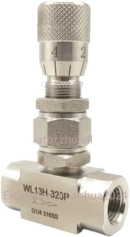 1/8" 1/4" 3/8" 1/2" 3/4" NPT Female Straight Or Elbow 304 316 Stainless Steel Flow Rregulating Metering Needle Valve