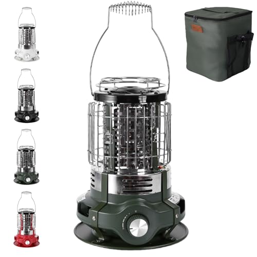 �J�Z�b�g�K�X�R���� ���^ �y�� �{���x�q�[�^�[ �A�E�g�h�A �u���^ �h�� �ȃG�l �啗�� ���g 360°��C�z�� �Η͒����\ ������ �Ŏ����^�т��ȒP �h�ЃO�b�Y �ނ�/�L�����v/���s�p (�O���[��)