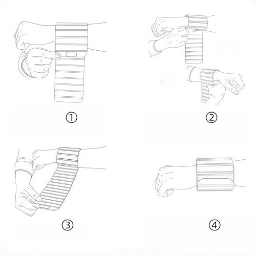 Poids pour poignet antidérapants pour éviter les irritations - 3