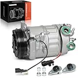 A-Premium A/C Compressor with Clutch Compatible with Volvo S60 2.5L 2012-2016, V60 2.5L 2015-2016, XC60, XC70, S60 V60 Cross Country 2016