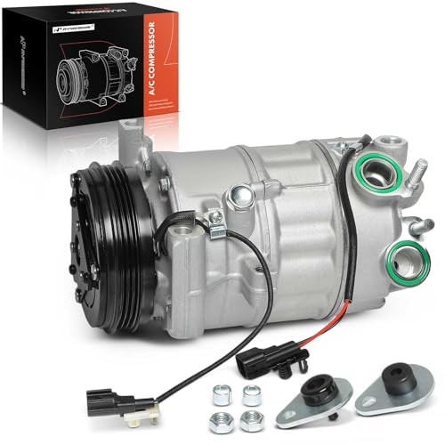 A-Premium A/C Compressor with Clutch Compatible with Volvo S60 2.5L 2012-2016, V60 2.5L 2015-2016, XC60, XC70, S60 V60 Cross Country 2016