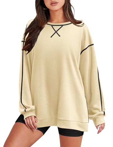 Amazon.com: Zeagoo Women's Sweatshirts Hoodies Crewneck