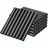 Black Hot Glue Sticks Full Size, Manarty 48 PCS 0.43" Dia x 4" Long Standard EVA Hot Melt Adhesive G