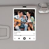 TEQUAN Personalized Car Visor Photo Clip – Custom Acrylic Picture Holder, Sun Visor...