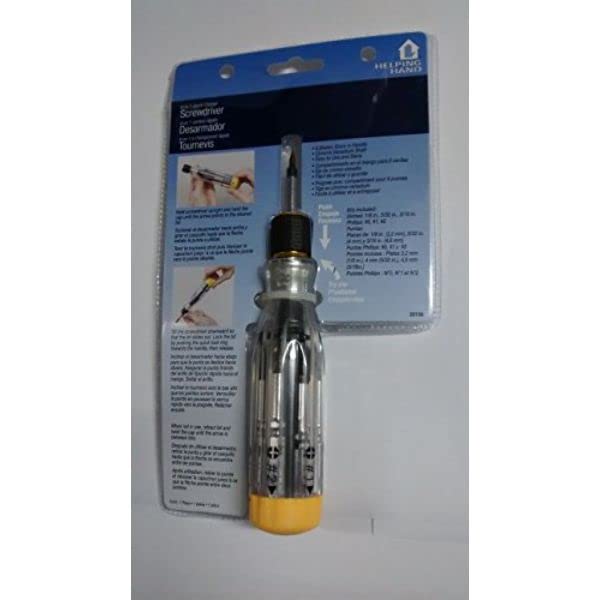 Helping Hand Screwdriver 6-In-1 Quick Chang FQ20156
