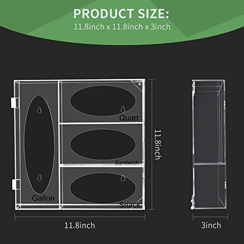 Organizador de bolsas de alimentos para una cocina moderna, ordenada y eficiente 4